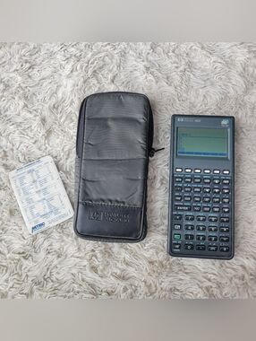 Hewlett Packard HP 48GX 128K Ram Graphing Calculator With Case